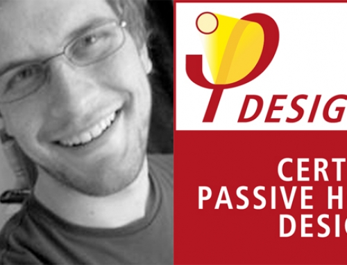 Congratulations to our Project Architect Chris Richards who has recently qualified as a Certified Passivhaus Designer