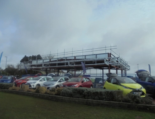 Progress On Site At Parklands Toyota, Helston
