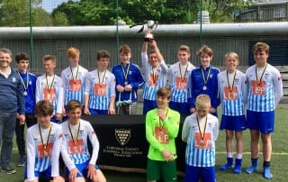 perranwell united under 14s champions