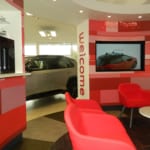 Parklands Toyota Dealership, Helston cars interior