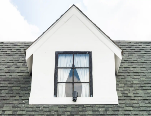 Inside a dormer loft conversion